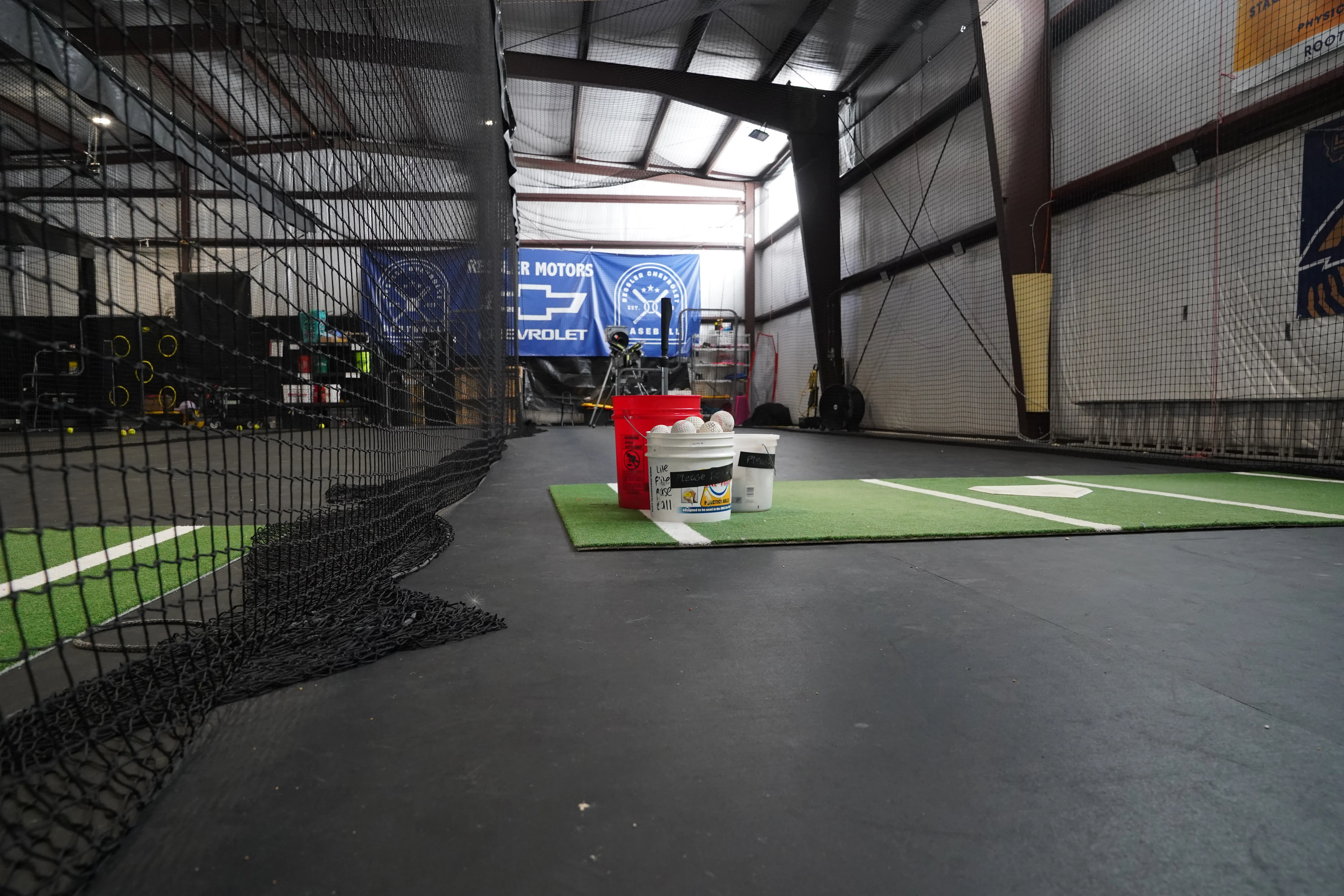 Player at batting plate