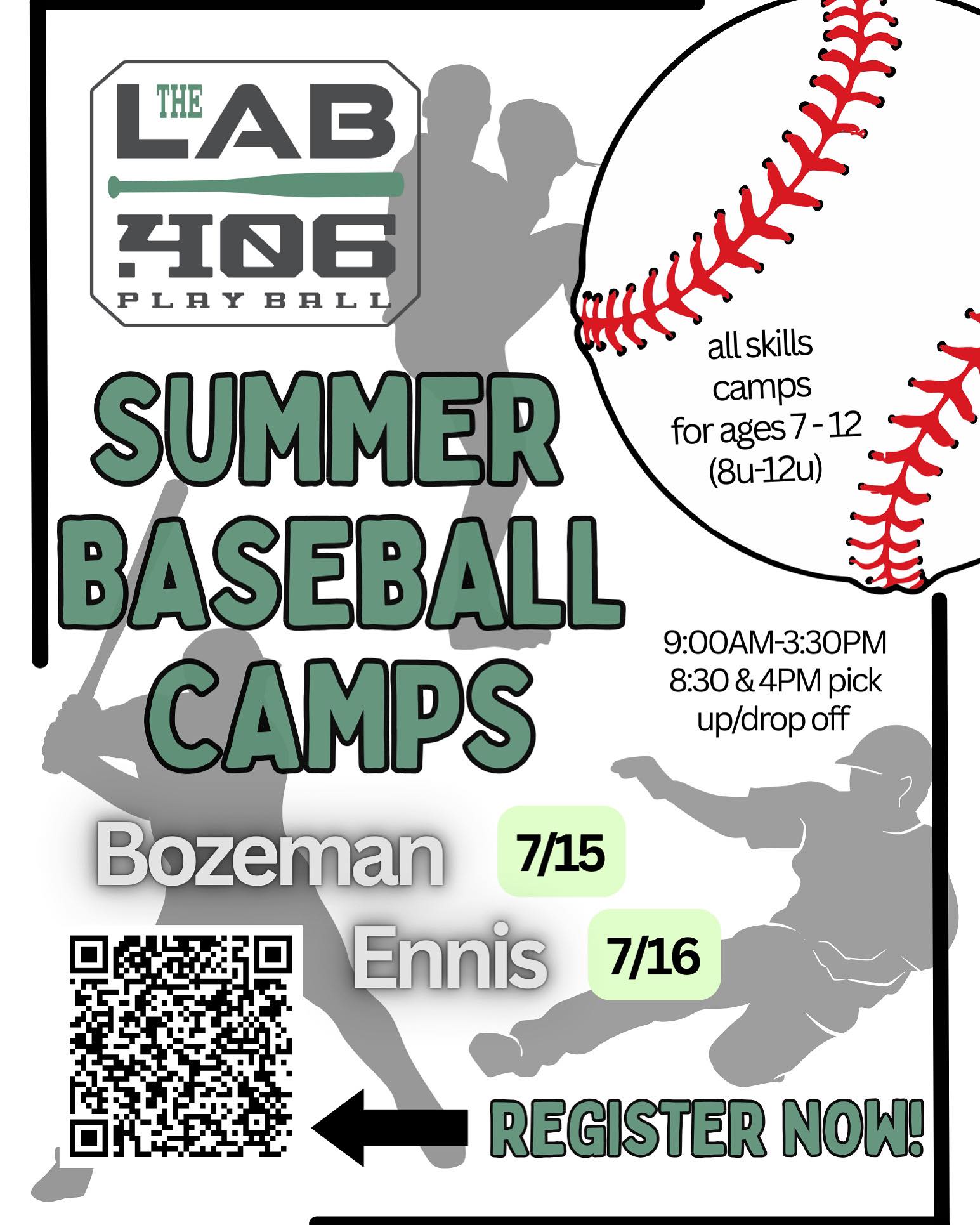 Baseball Camp Flyer